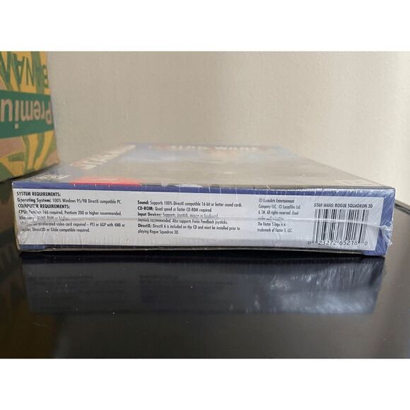 1998 Star Wars Rogue Squadron 3D Big Box PC Game Sealed - Picture 4 of 5